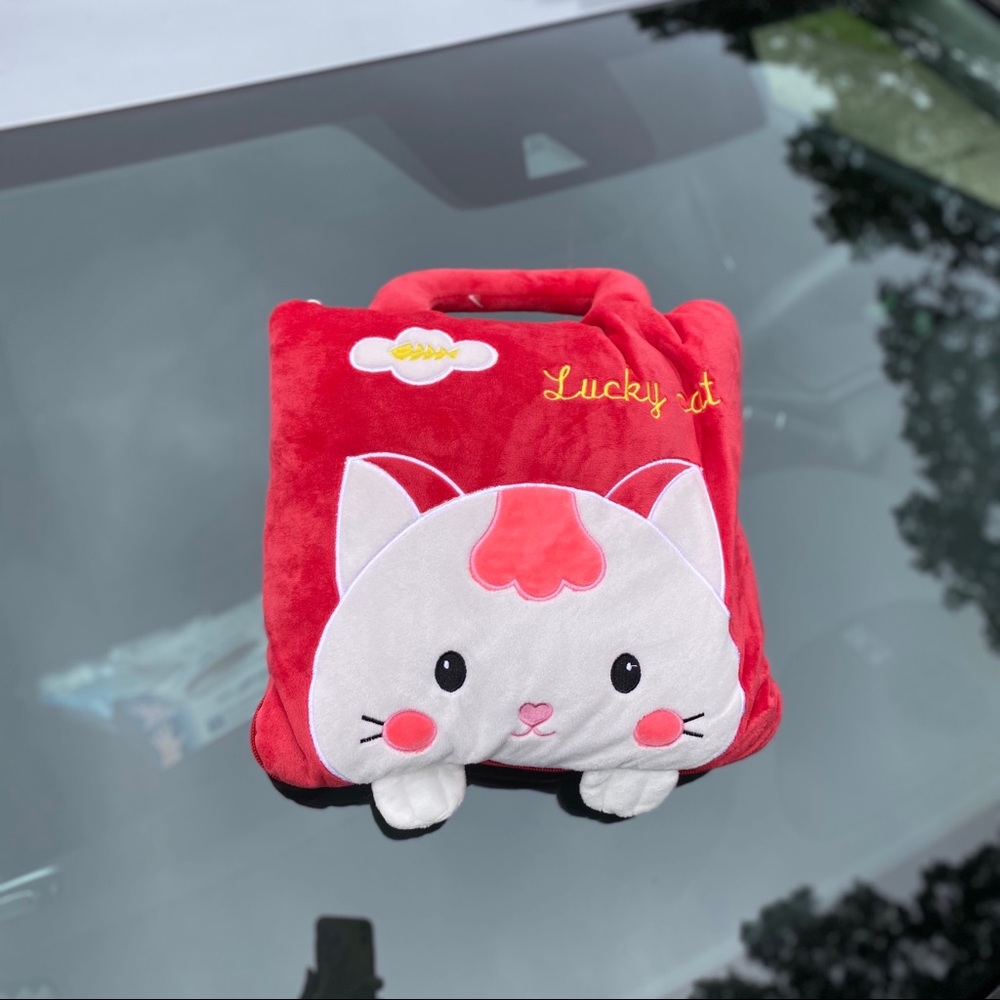 Kids 2-in-1 Throw Pillow Blanket